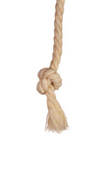 Ship rope with knot 