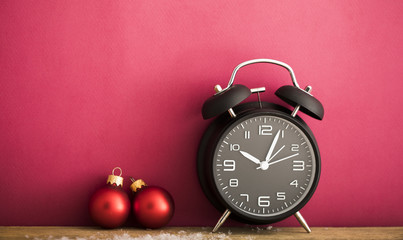 Christmas time. 