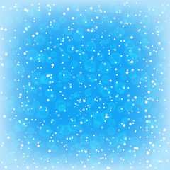 Falling snow background. vector illustration