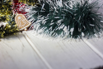 Christmas bell as decoration for christmas or new year.