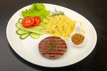 Beef cutlet