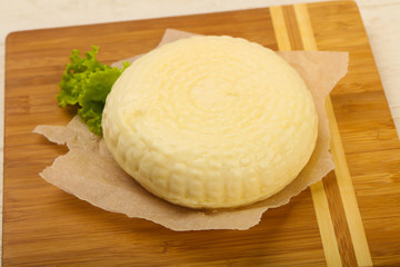 Young cheese Suluguni