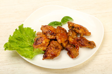 Teriyaki thighs
