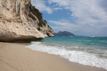 Beautiful beach at Cala Luna, Sardinia, Italy