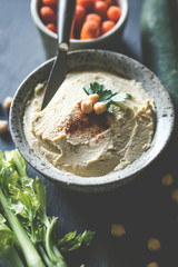 Delicious homemade hummus