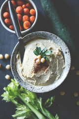 Delicious homemade hummus