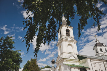 The bell tower of the resurrection Cathedral in Arzamas 9342.