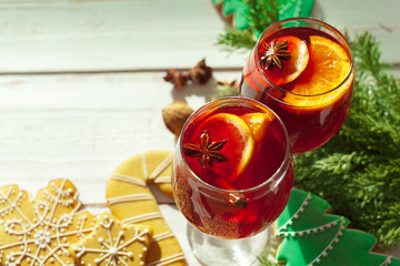 Christmas mulled wine