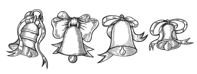 Christmas engraving bell