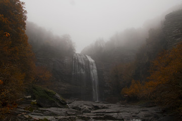Misty Waterfall