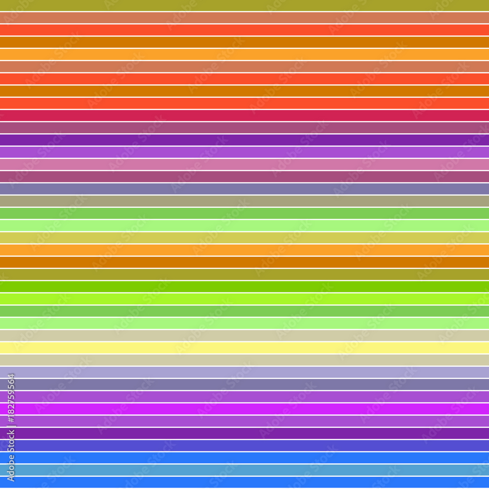 Poster colorful abstract horizontal line pattern background - vector design