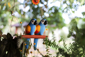 parrot decoration