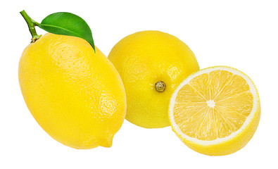 lemon isolated on white background