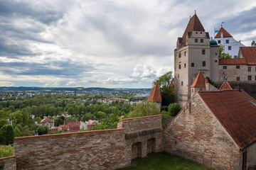 Fototapeta na wymiar Burg Trausnitz in Landshut