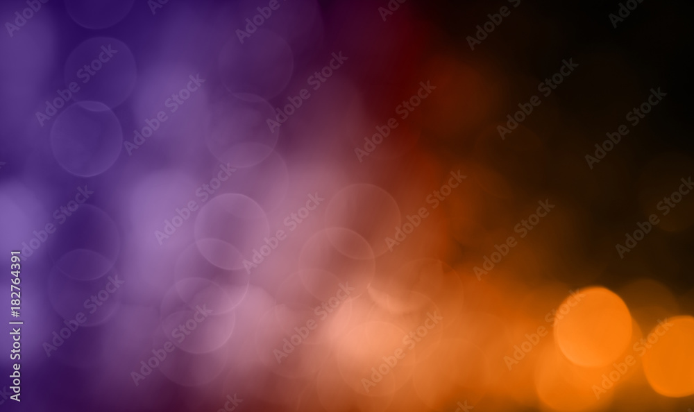 Wall mural beautiful abstract background with bokeh lights.