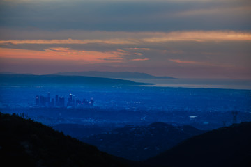Fototapeta premium Los Angeles Sunset