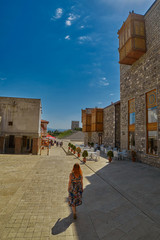AKHALTSIKHE, GEORGIA - 08 AUGUST 2017: Famous Rabati Castle Complex
