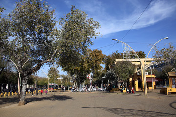 Naklejka premium Platz Alameda de Hercules