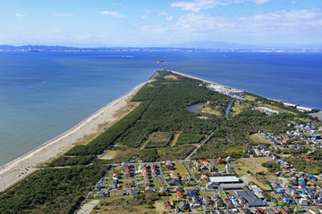 富津岬／東京湾