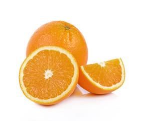 orange isolated on white background