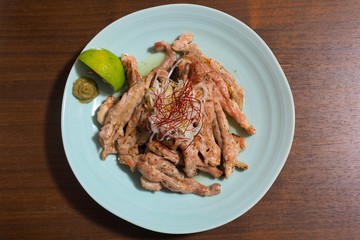 せせりの塩焼き