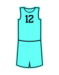 basket uniform illustration