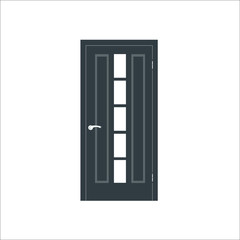 Door icon. Vector illustration