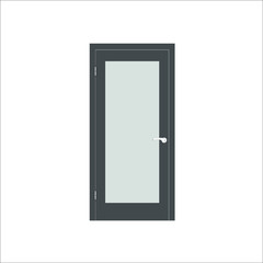 Door icon. Vector illustration