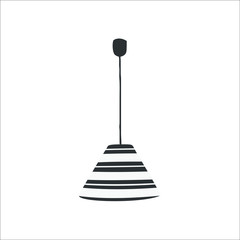 Chandelier icon. Vector illustration