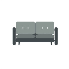 Sofa icon. Vector illustration