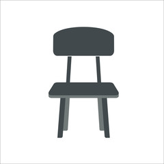 Chair icon. Vector illustration