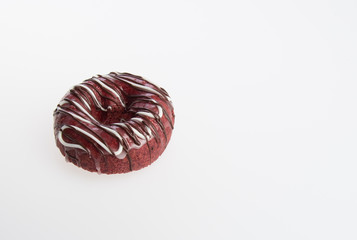 donut or fresh donut on a background.