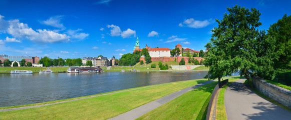 Obraz premium Zamek Królewski na Wawelu, Polska