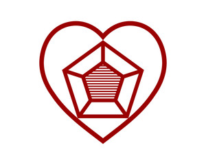 heart diamond