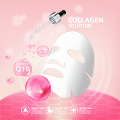 Collagen Serum Skin Care Cosmetic