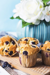 Fresh baked Blueberry Muffin