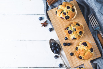 Fresh baked Blueberry Muffin