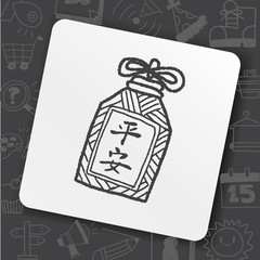 Chinese New Year; lucky pendant