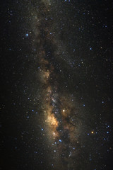 Fototapeta na wymiar Milky way galaxy with stars and space dust in the universe