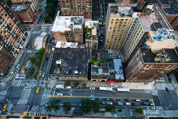 NYC Rooftops - obrazy, fototapety, plakaty