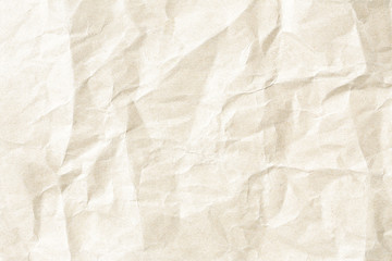 Old crumpled paper texture
