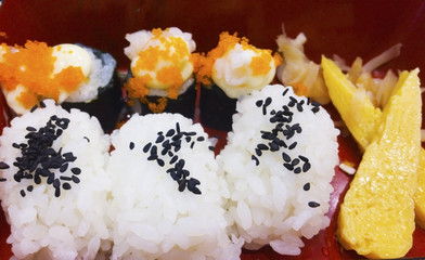 Sushi is a Japanese food.