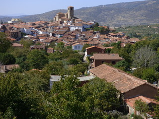 Fototapeta na wymiar Hervás. Pueblo español de la provincia de Cáceres, en Extremadura, España