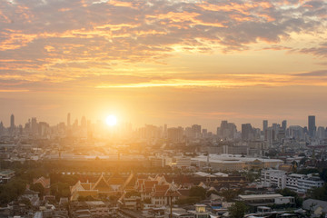 Obraz premium Bangkok Metropolis Morning