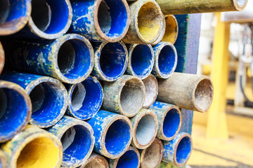 Scaffolding pipe.