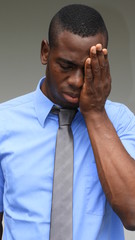 Depressed Business Man