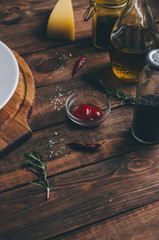 Food Ingredients On Table