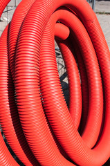 Protecting tube for cables