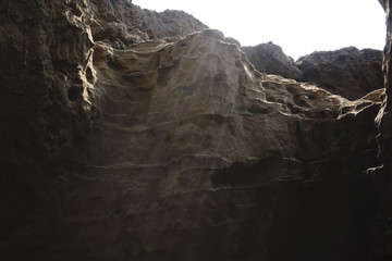 Gorge and vast high desert, Arizona