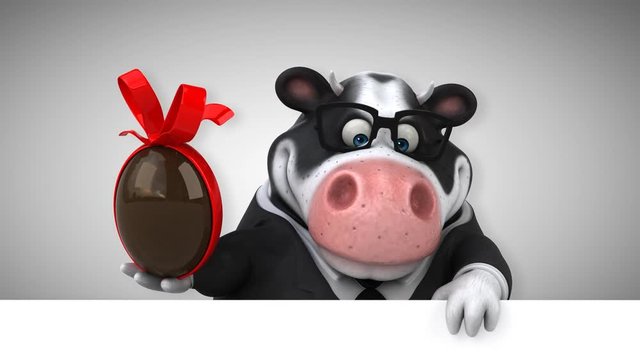 Fun cow - 3D Animation